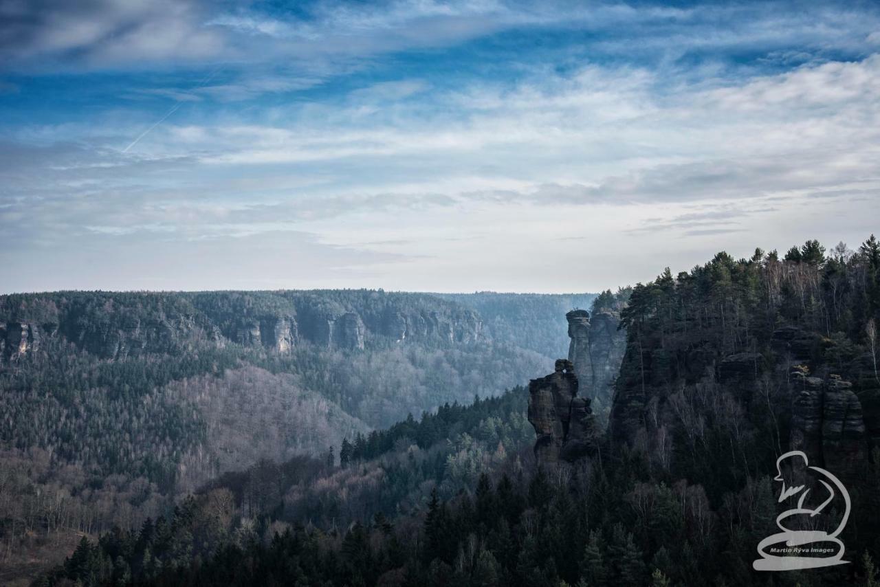 U Kosti - Bohemian Switzerland Apartman Decin Kültér fotó
