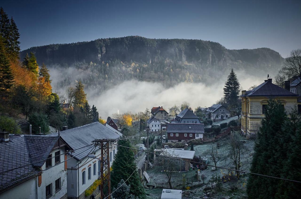 U Kosti - Bohemian Switzerland Apartman Decin Kültér fotó